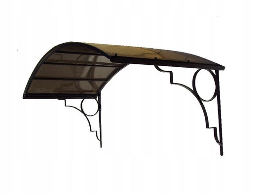 auvent fer forge 170x80x25 cm