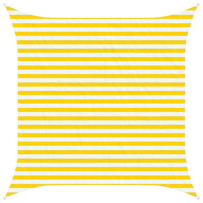 Voile D'ombrage Rectangulaire - Pehd Jaune