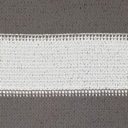 Toile d'ombrage rectangulaire noir et blanc