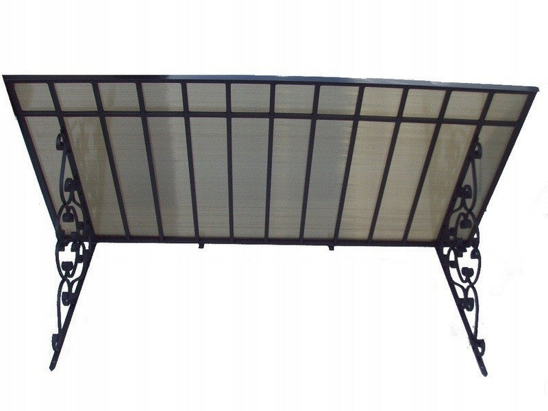 auvent en fer forgé 170x80 cm