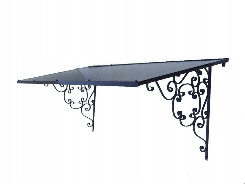 auvent en fer forgé 170x80 cm
