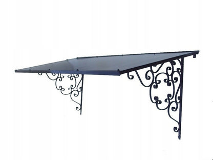 auvent en fer forgé 170x80 cm