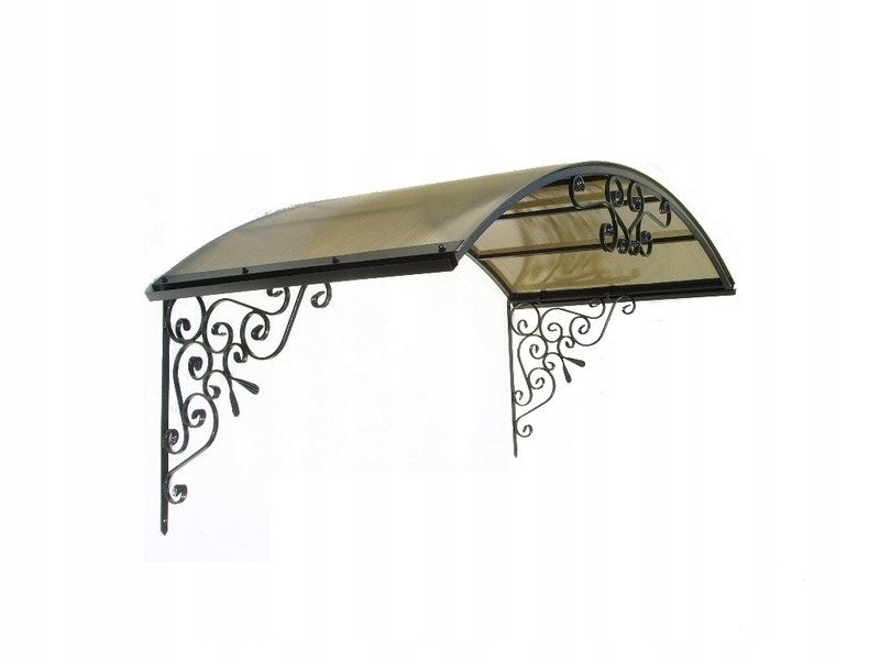marquise fer forgé moderne 170x80 cm