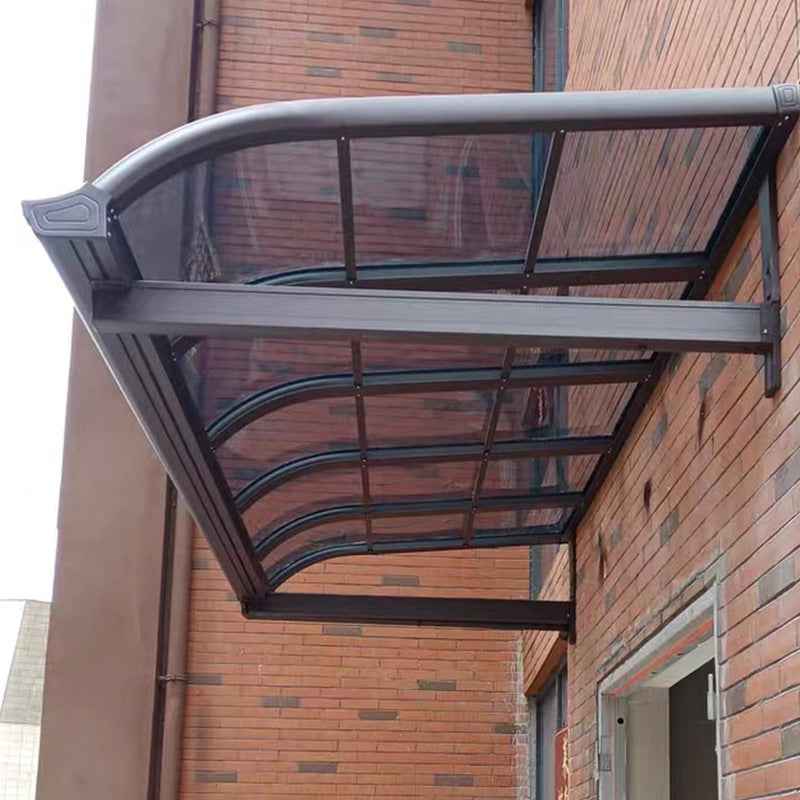 marquise bois porte de garage 200x100cm