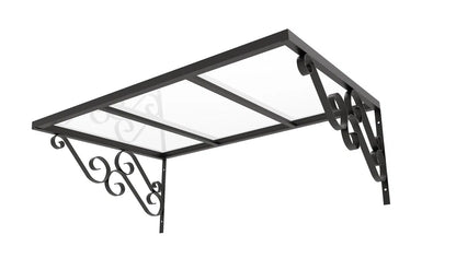 auvent marquise fer 100x80cm