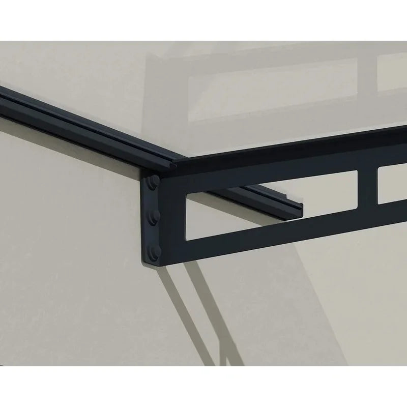 marquise aluminium moderne 150x90cm