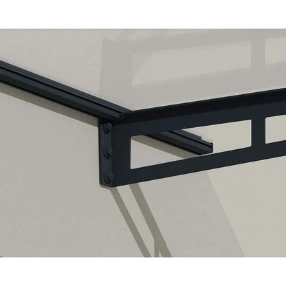 marquise aluminium moderne 150x90cm