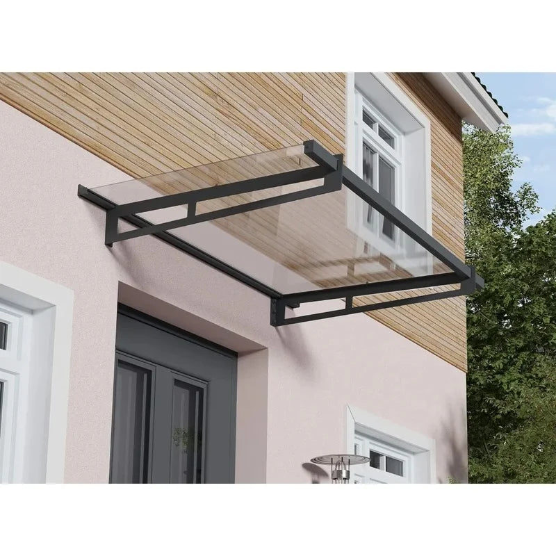 marquise aluminium moderne 150x90cm
