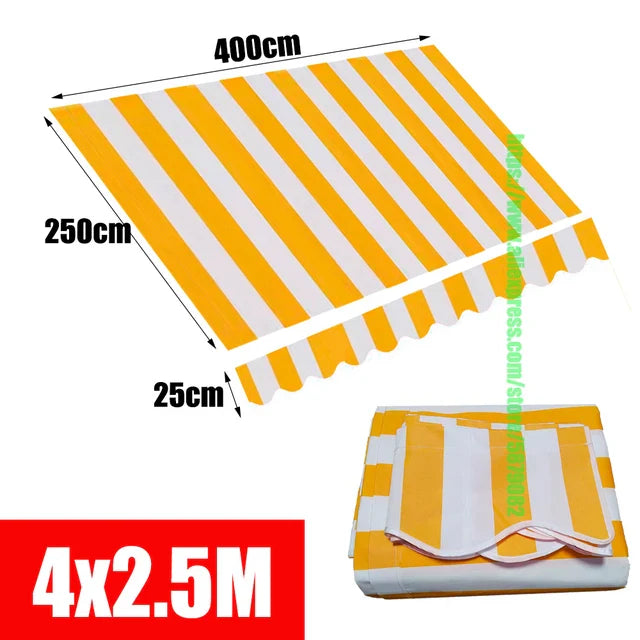 auvent balcon sans perçage 200 à 400cm