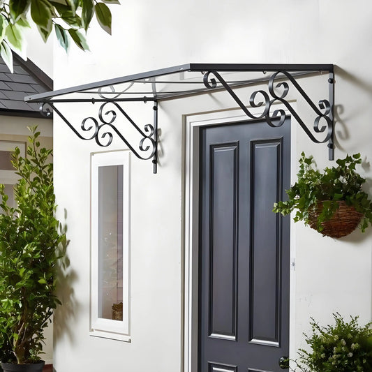 auvent marquise fer 100x80cm