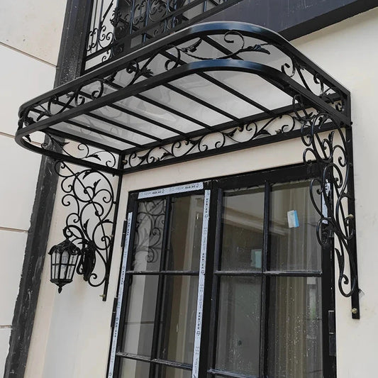 auvent marquise fer forgé 170x80cm