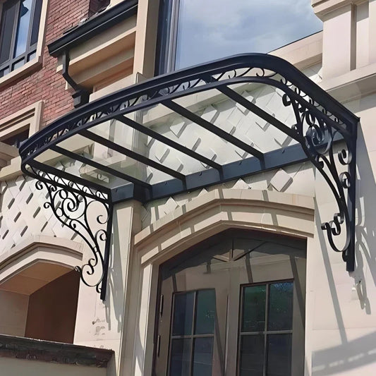 auvent marquise fer forgé 170x80cm