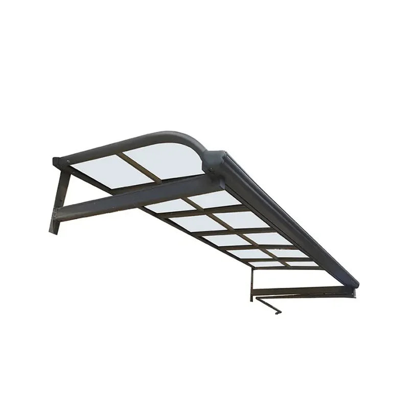 marquise bois porte de garage 200x100cm