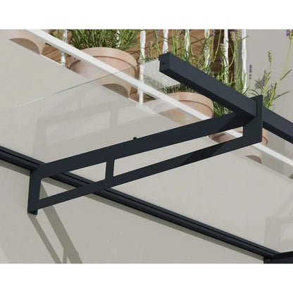 marquise aluminium moderne 150x90cm