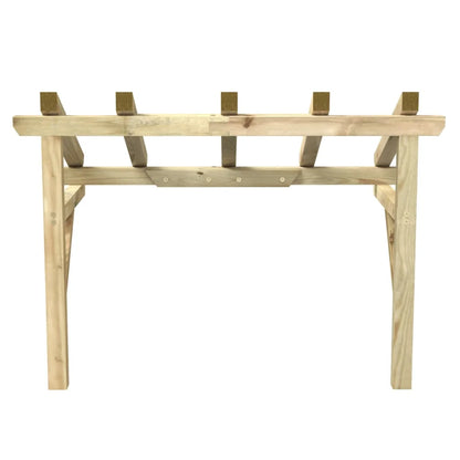 auvent de porte en bois, marquise de porte bois 150x100cm