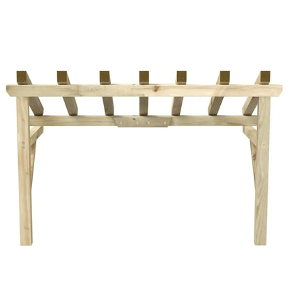 marquise auvent bois 200x100cm