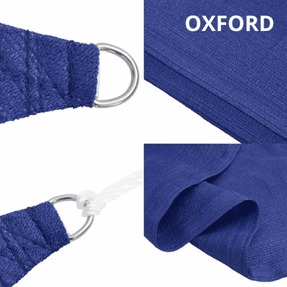Voile d'ombrage triangulaire bleu marine