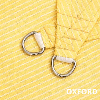 Voile D'ombrage Rectangulaire Jaune et blanc