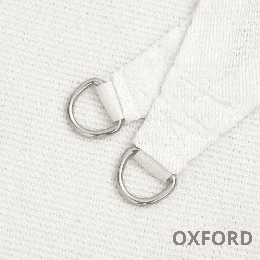 Voile d'ombrage rectangulaire blanc