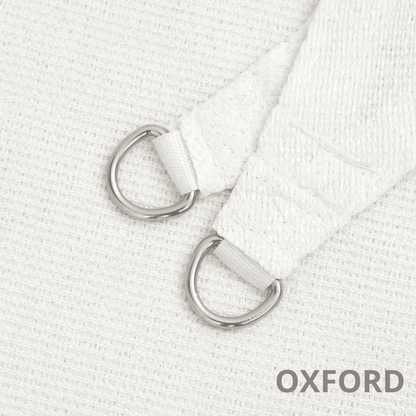 Voile d'ombrage rectangulaire blanc