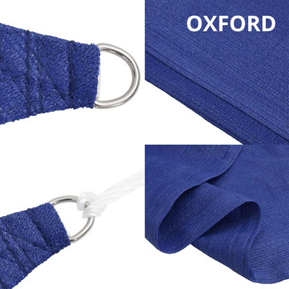 Voile d'ombrage rectangulaire bleu