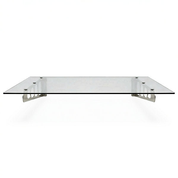 marquise en verre 140 x 90 cm
