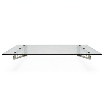 marquise en verre 140 x 90 cm
