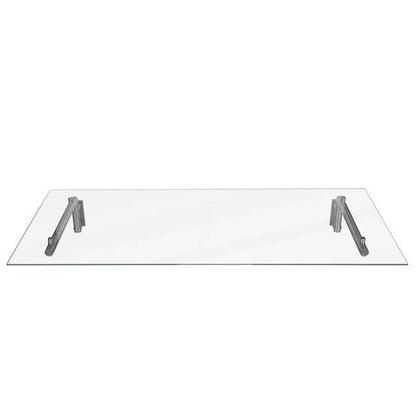 marquise en verre moderne 144cm x 80cm