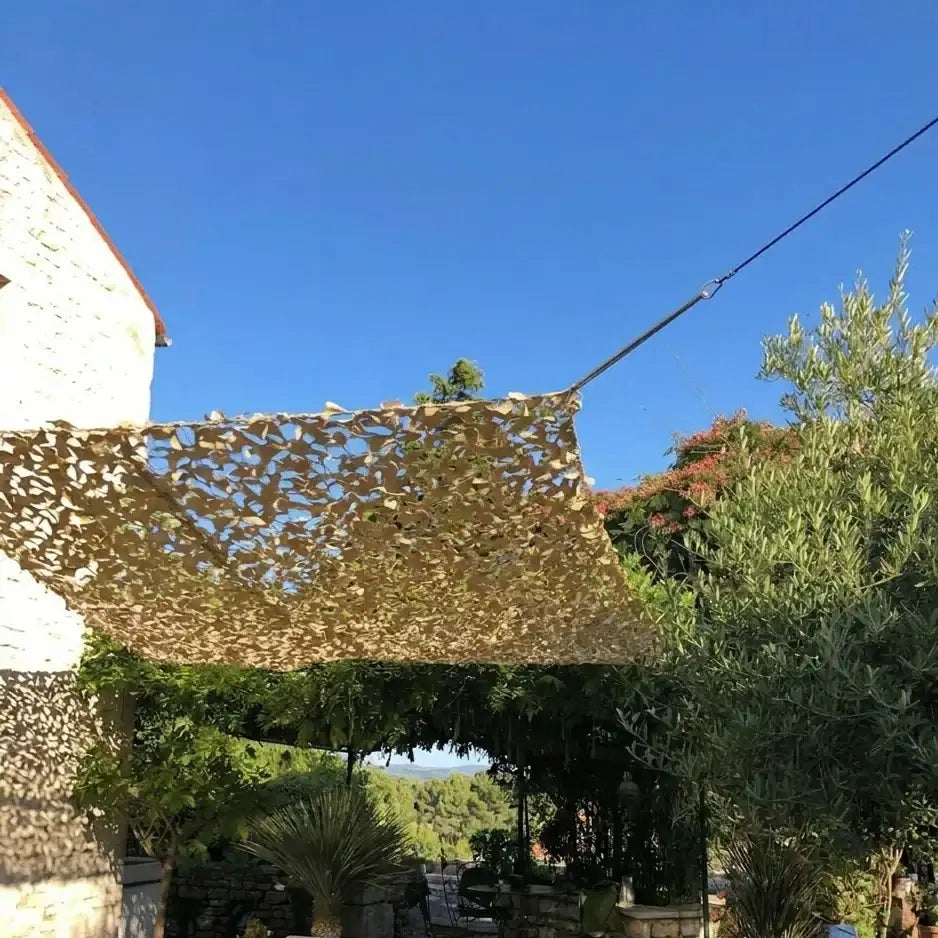 corde à cliquet voile d'ombrage