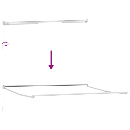 auvent balcon sans percage 200 à 400cm