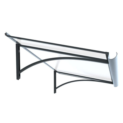 marquise pour porte 197x54cm