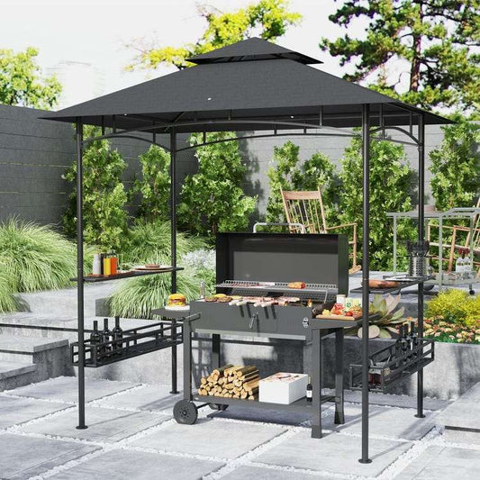 Tonnelle de barbecue métal galvanisé
