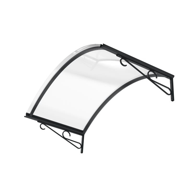 marquise maison l.140 x H.23.5 x P.80 cm
