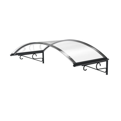marquise maison l.140 x H.23.5 x P.80 cm