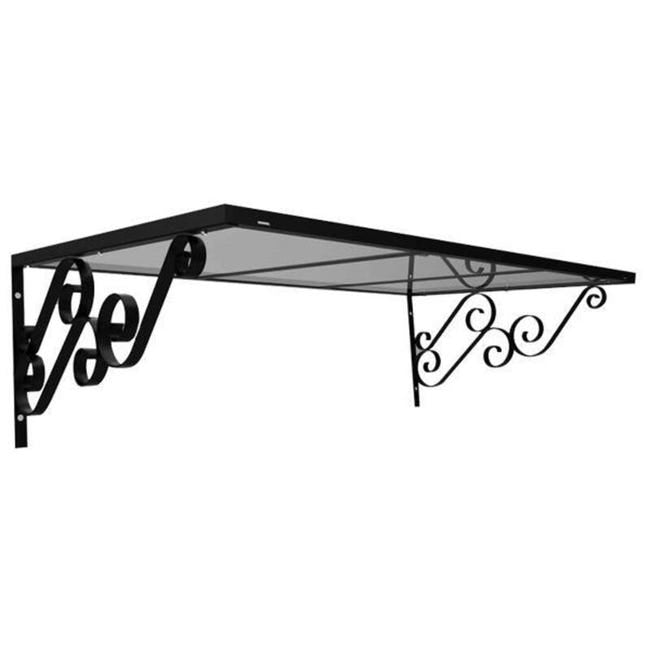 auvent marquise fer 100x80cm