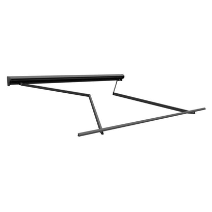 Store banne manuel 3x2,5m Sable Polyester – Structure Semi-Coffre en Aluminium - Toile Protection Solaire