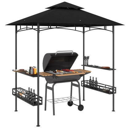 Tonnelle de barbecue métal galvanisé