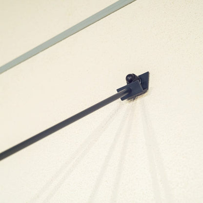 marquise polycarbonate l.120 x H.71 x P.70 cm