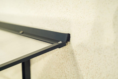 marquise pour porte 197x54cm