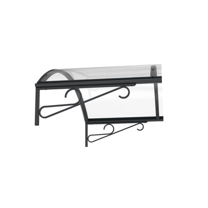 marquise maison l.140 x H.23.5 x P.80 cm
