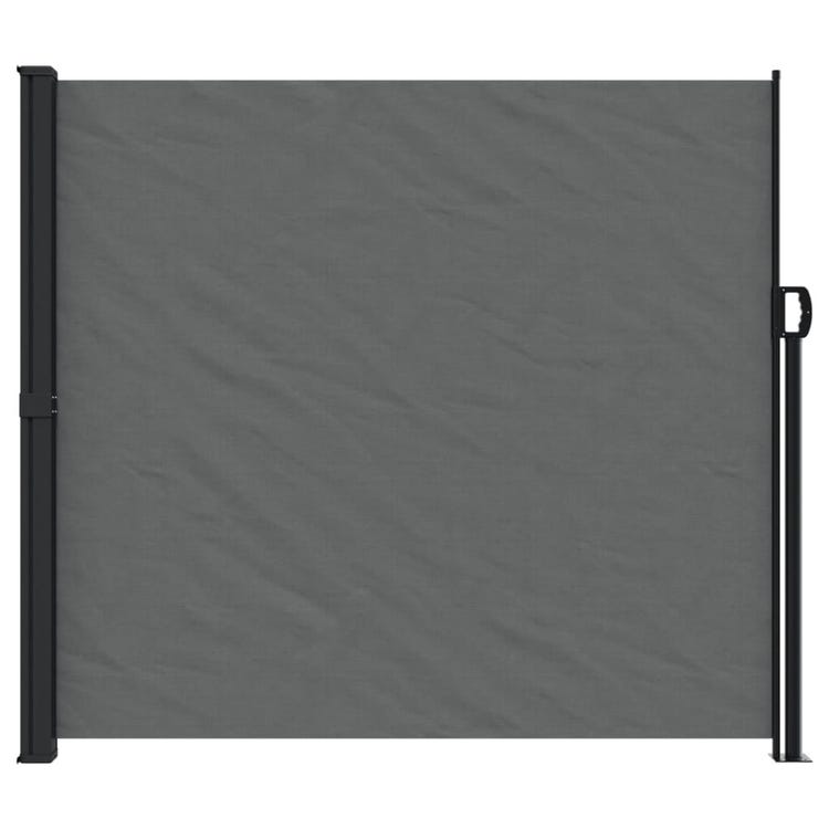 auvent latéral rétractable anthracite 180x500 cm