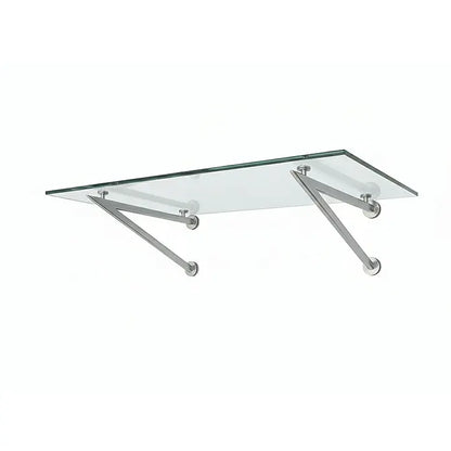 marquise aluminium verre Glaszen 190x90 cm