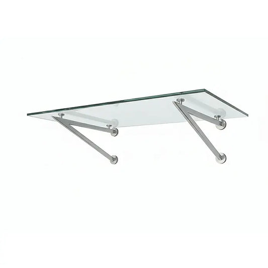 marquise aluminium verre Glaszen 190x90 cm