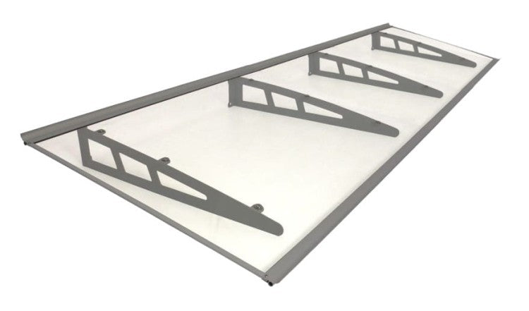 auvent entrée maison metal 270x100 cm