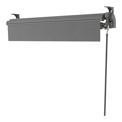 stores bannes manuels sans coffre gris 3 x 2,5 m