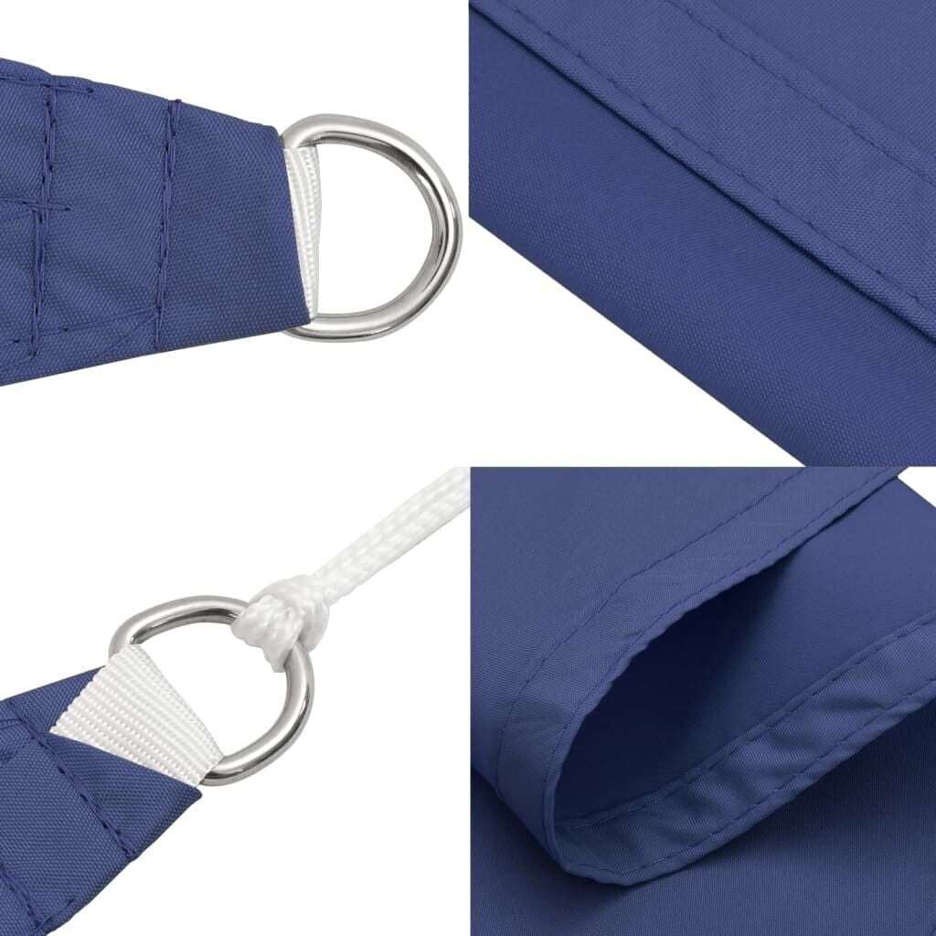 Voile d'ombrage triangulaire bleu marine