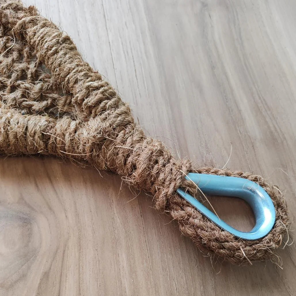 Voile d'ombrage fibre de coco triangulaire